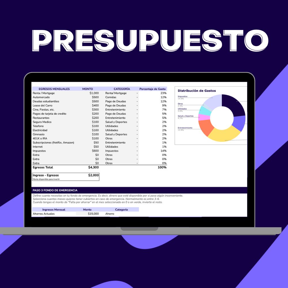 Crea Tu Presupuesto